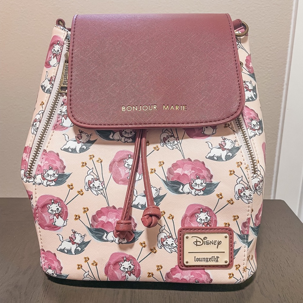 Disney Loungefly- Marie backpack